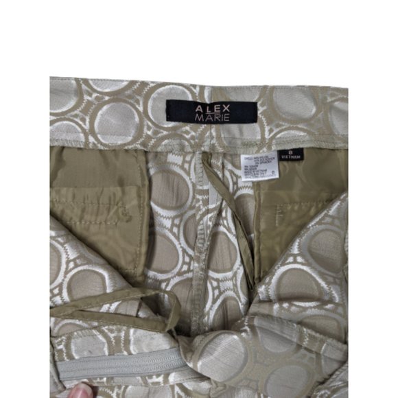 Alex Marie Gold Pippa Dress Pants 8 - Picture 4 of 7